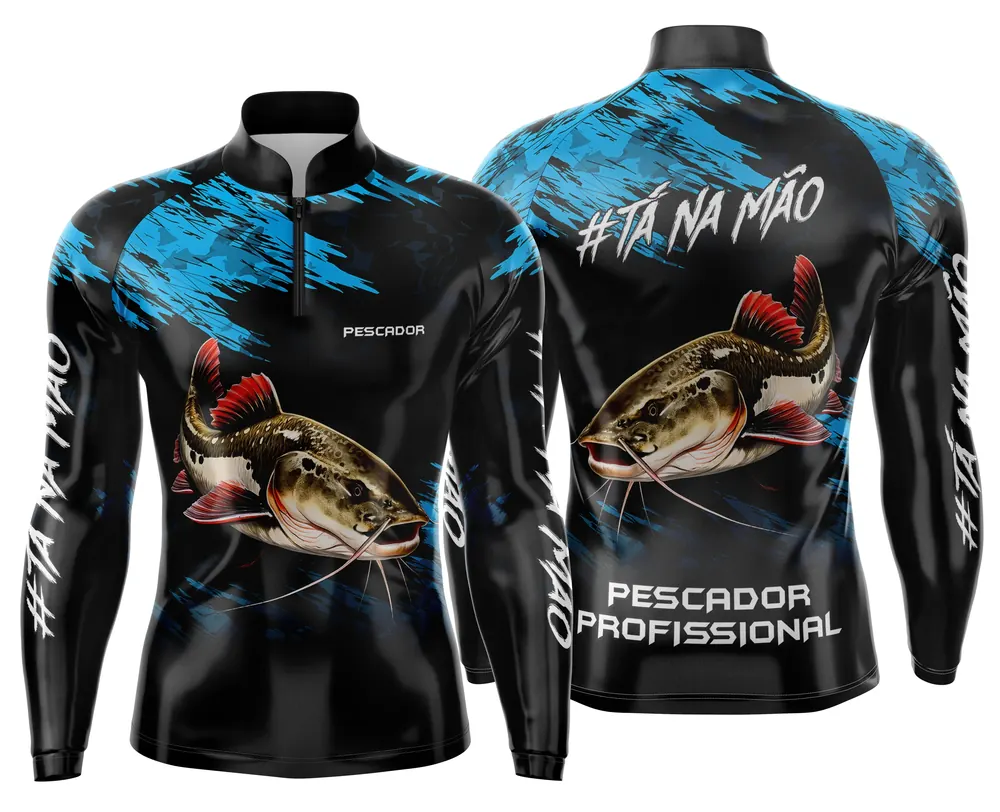 Camisa de Pesca Esportiva Personalizada Modelo 10