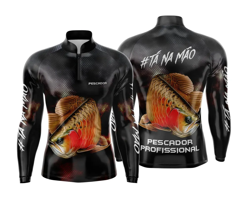 Camisa de Pesca Esportiva Personalizada Modelo 101