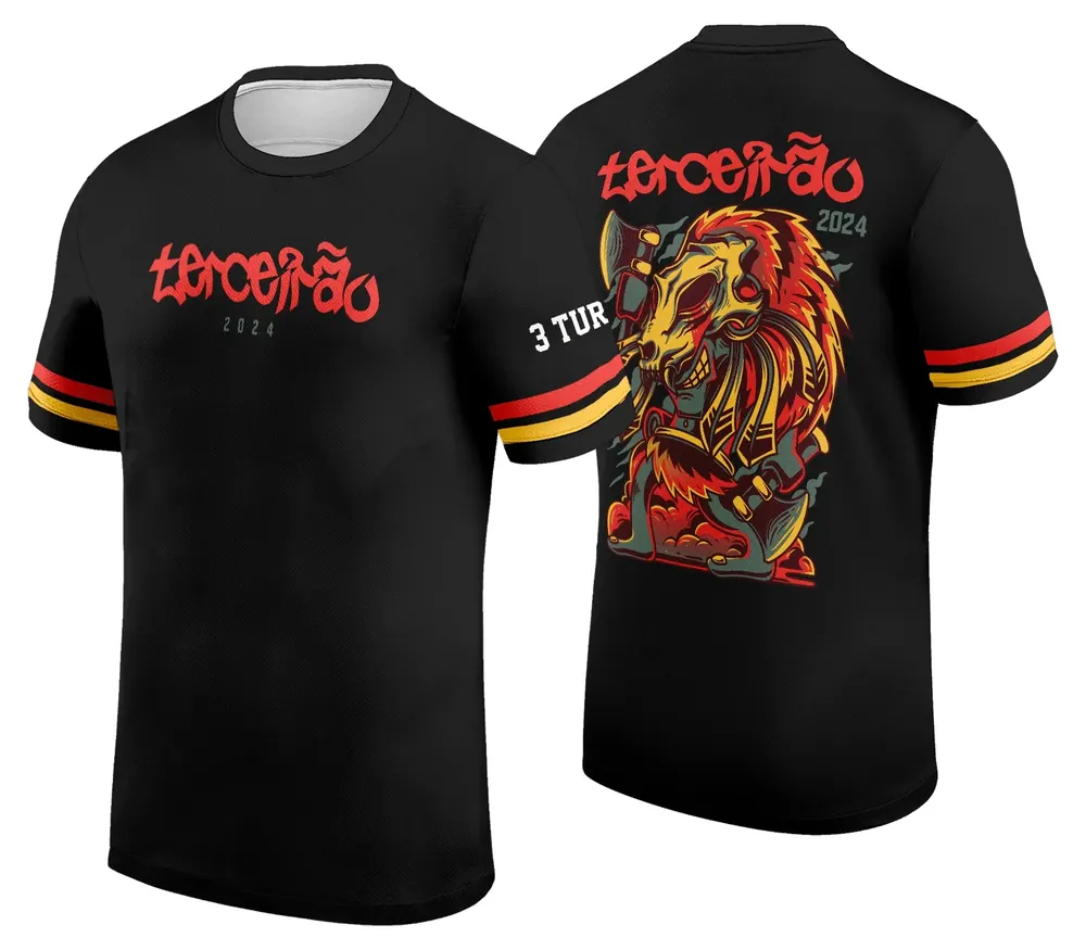 Arte Exclusiva para Camisa de Terceirão Modelo 03