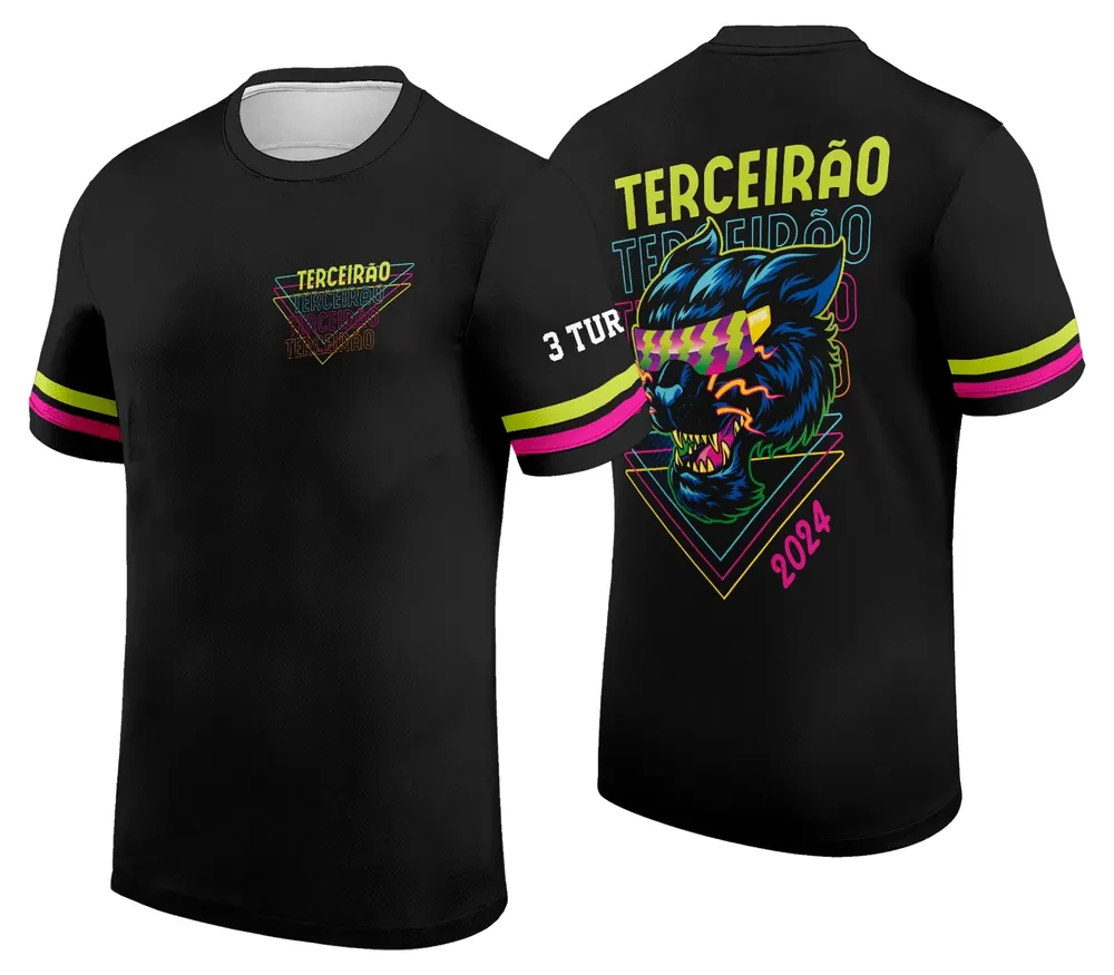 Arte Exclusiva Camisa Lobo Terceirão