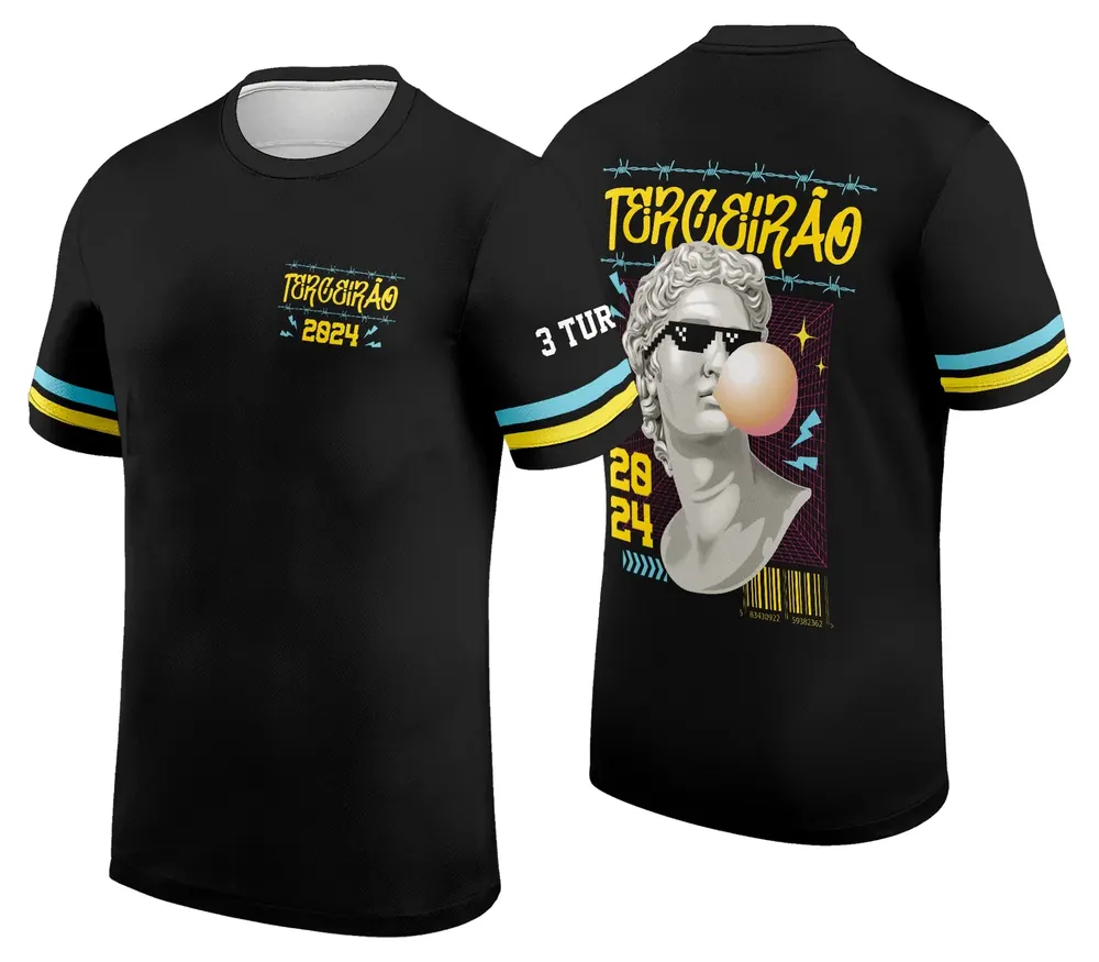 Arte Camisa Terceirão Estátua Exclusiva