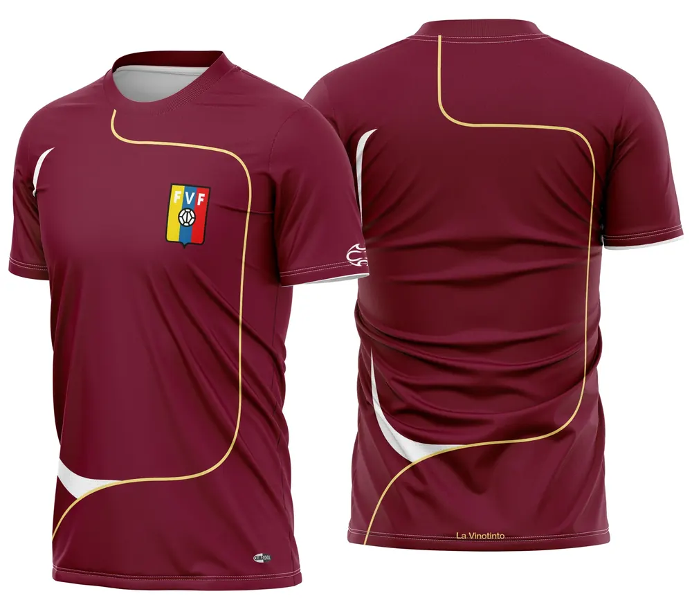 Arte Camisa de Time Venezuela Local 2007