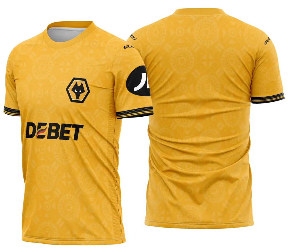 Arte Camisa de Time Wolverhampton Local 2026