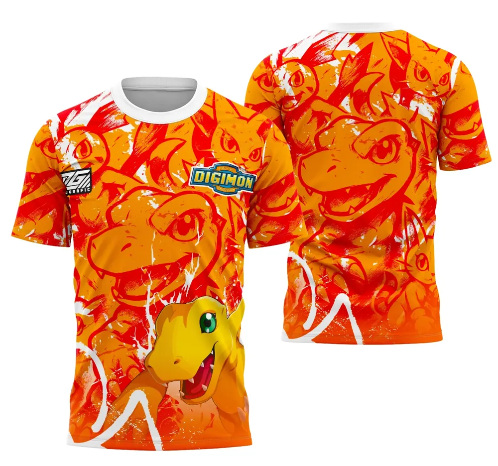 Arte Camisa Digimon Interclasse5 2025
