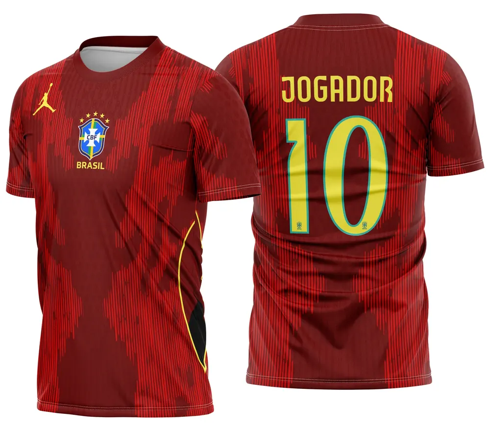 Arte Camisa do Brasil 2026 Conceito Modelo 06