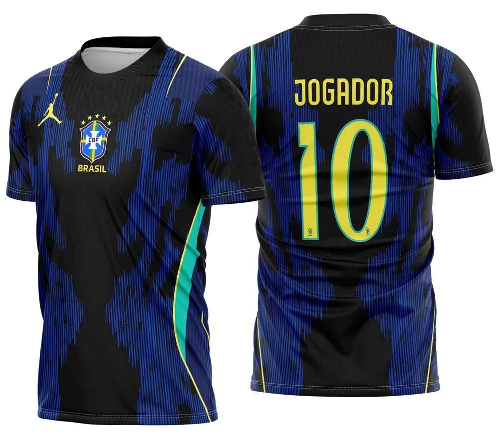 Arte Camisa do Brasil 2026 Conceito Modelo 03