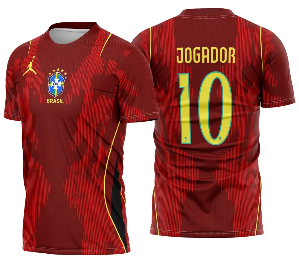 Arte Camisa do Brasil 2026 Conceito Modelo 04