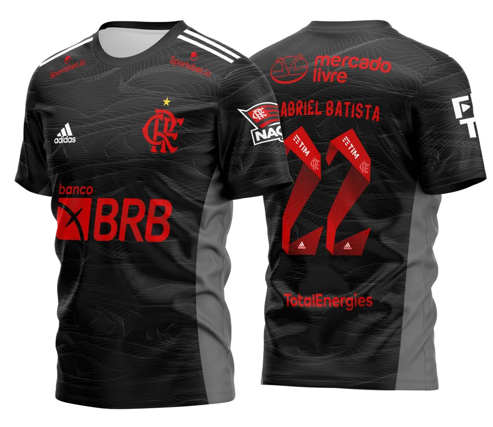 Camisa do Flamengo 2021 2022 Goleiro