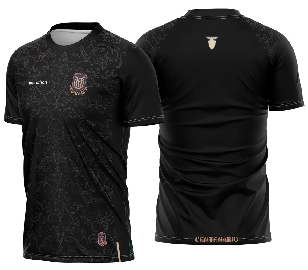 Arte Camisa Equador Centenário