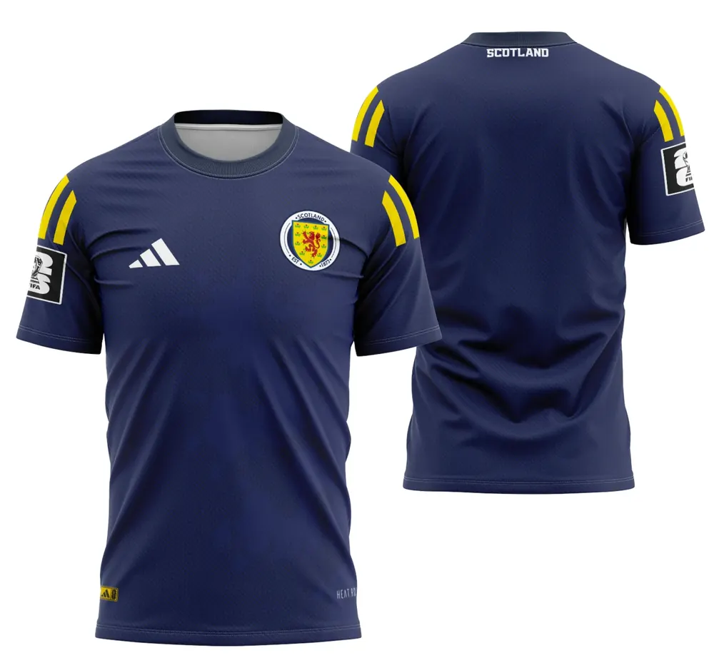 Arte Camisa Escócia Conceito 2026