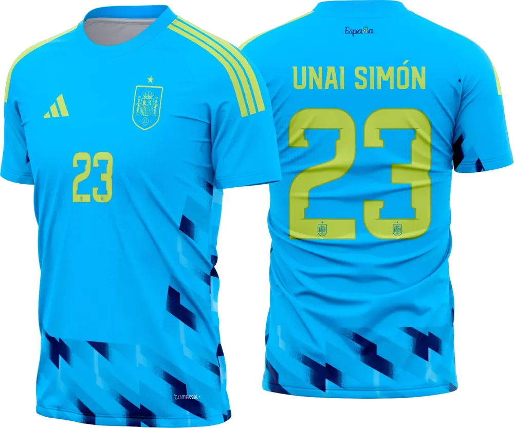 Camisa Espanha Goleiro 2026 - 2028