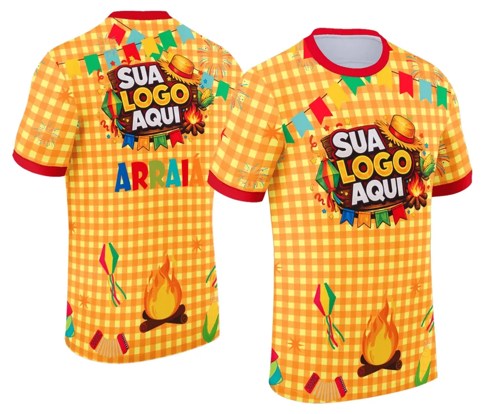 Camisa Festa Junina - Arraiá - Modelo 001