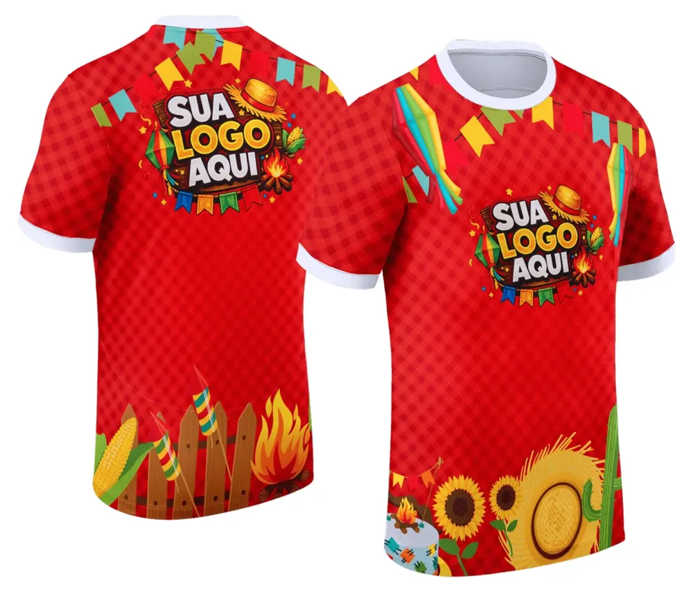 Camisa Festa Junina - Arraiá - Modelo 008