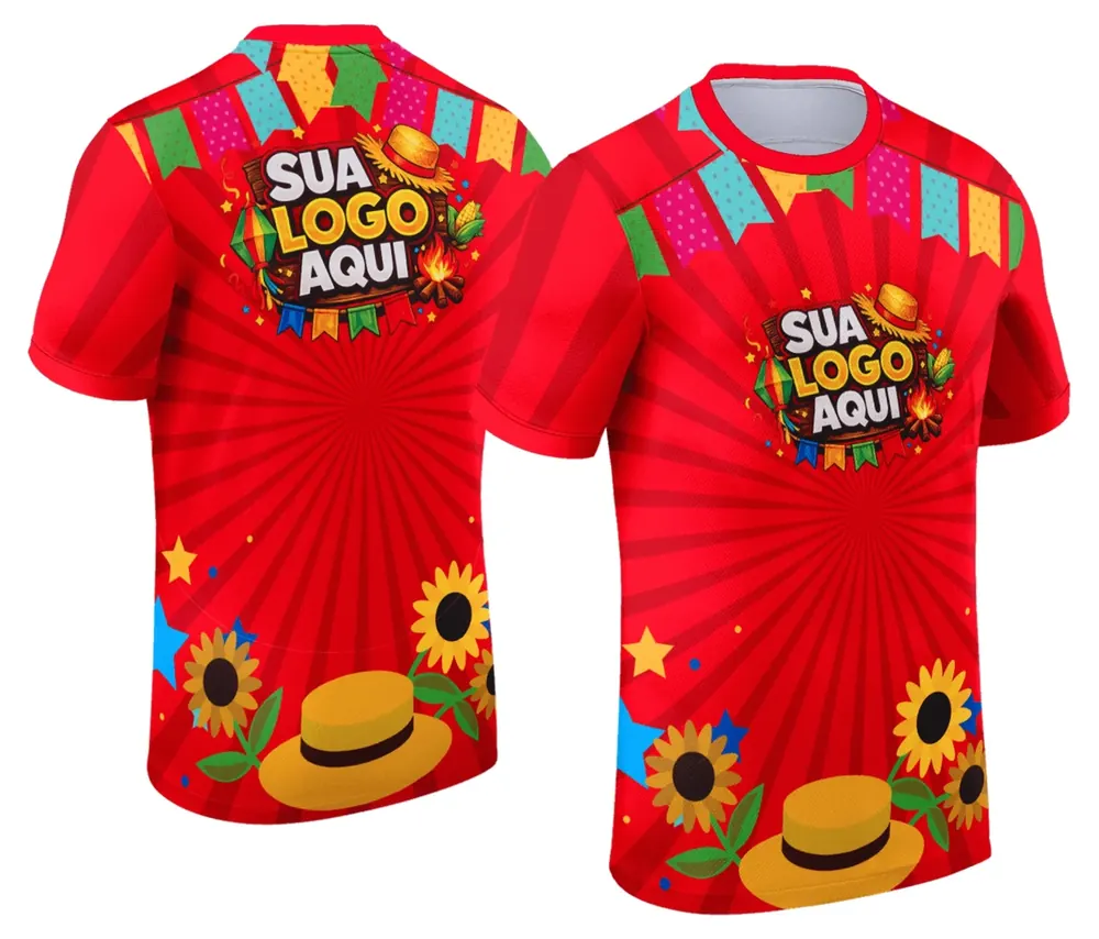 Camisa Festa Junina - Arraiá - Modelo 018