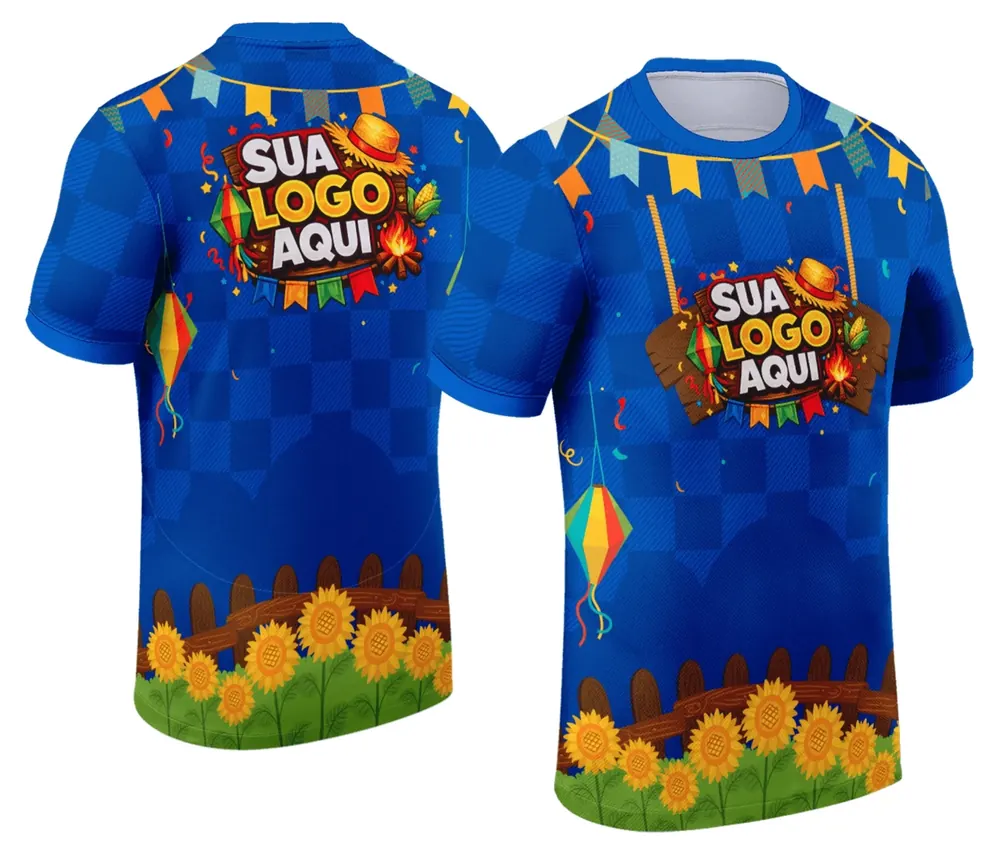 Arte Camisa Festa Junina - Arraiá - Modelo 025