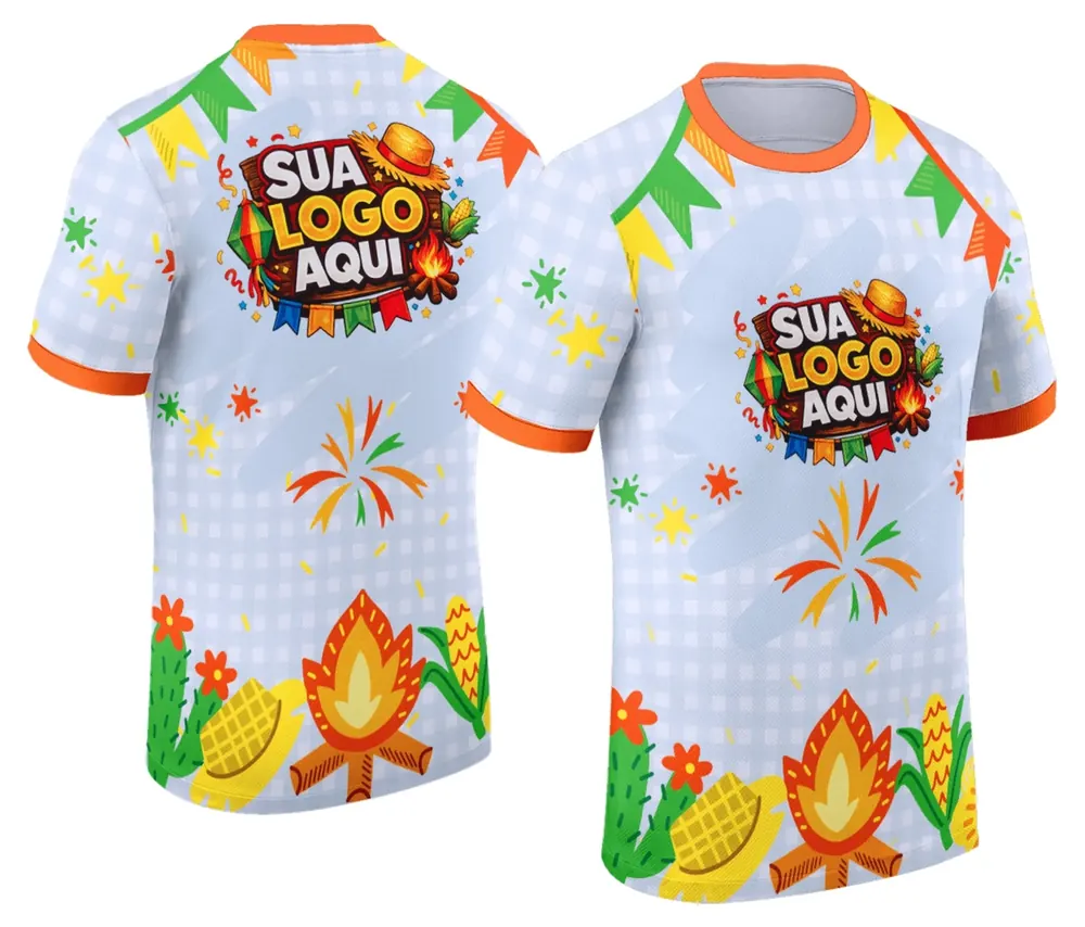 Camisa Festa Junina - Arraiá - Modelo 056