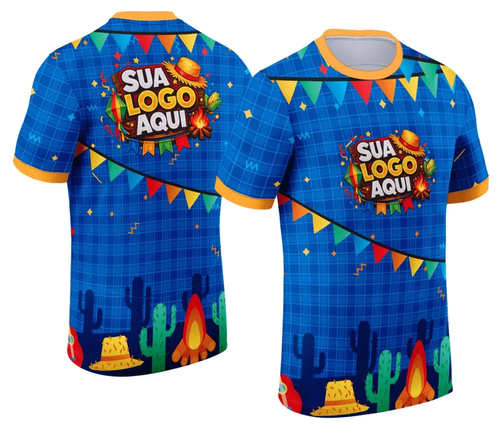 Camisa Festa Junina - Arraiá - Modelo 066