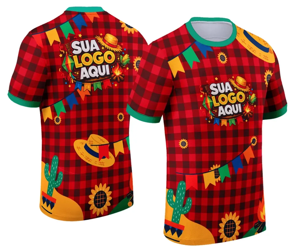 Camisa Festa Junina - Arraiá - Modelo 082