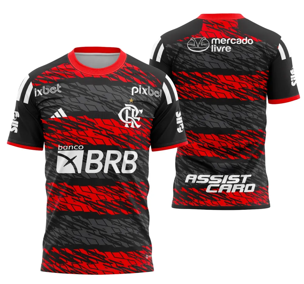 Arte Camisa Flamengo Concept 2023