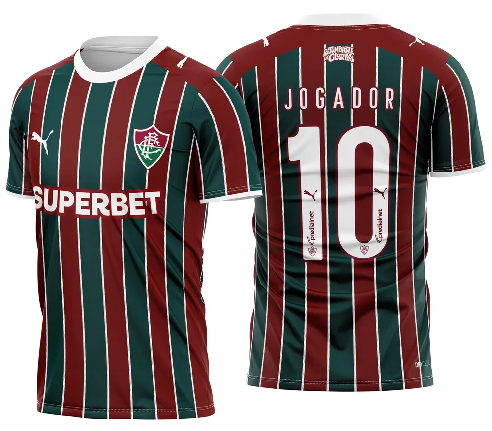 Arte Camisa Fluminense 2026 Titular