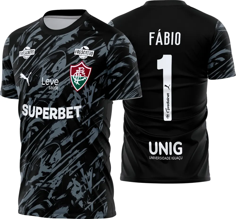 Arte Camisa Fluminense Goleiro 2026 - 2027