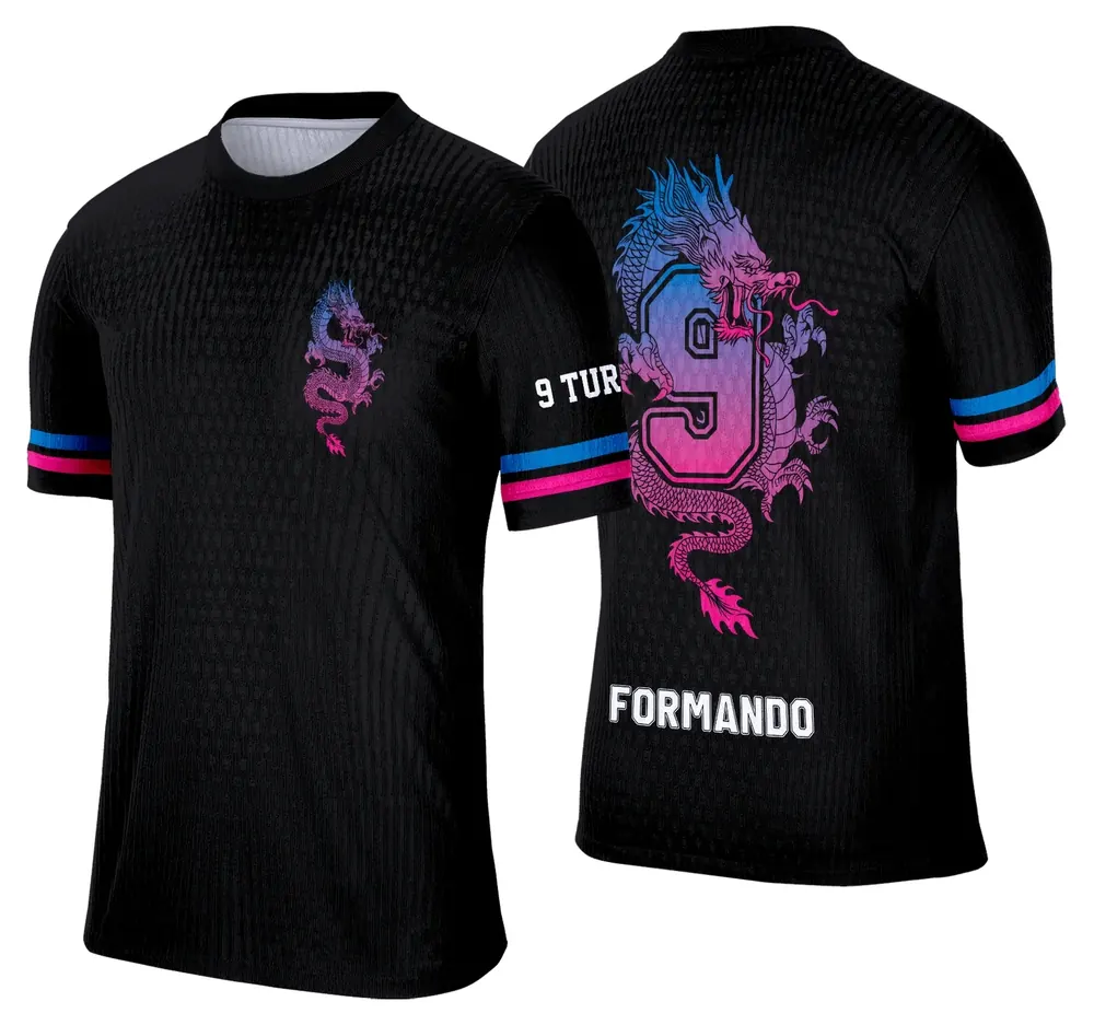 Camisa Formandos Nono Ano 2026: Dragão Degrade