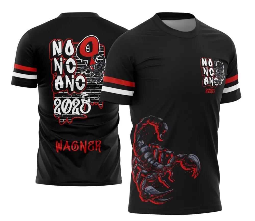 Camisa Formandos Nono Ano Graffite Escorpião