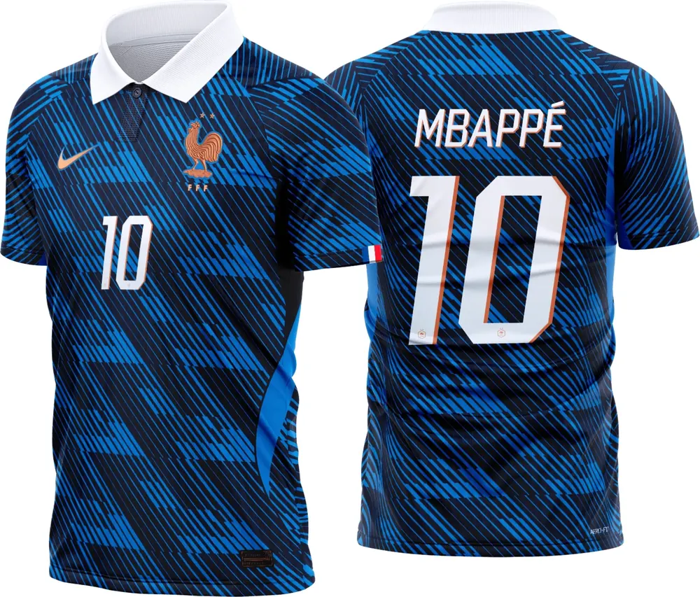 Arte Camisa França Titular 2026-28