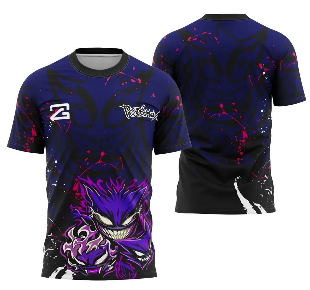 Arte Camisa Gengar Interclasse