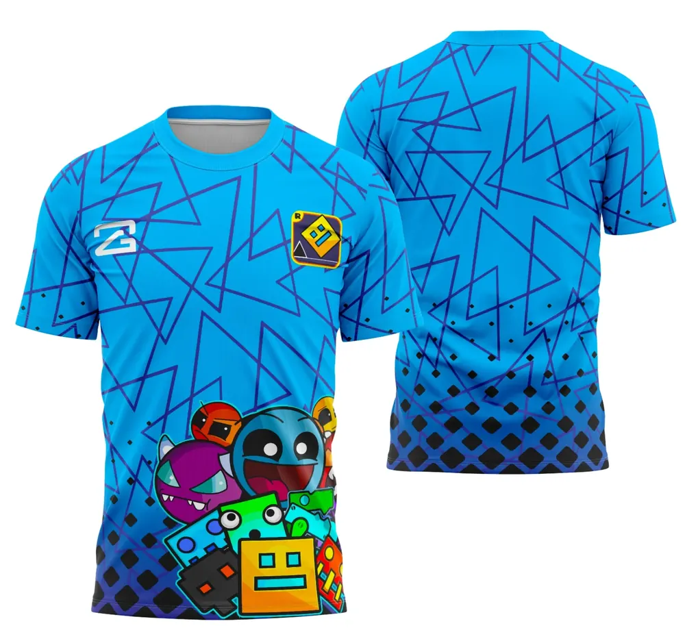 Arte Camisa Geometry Dash
