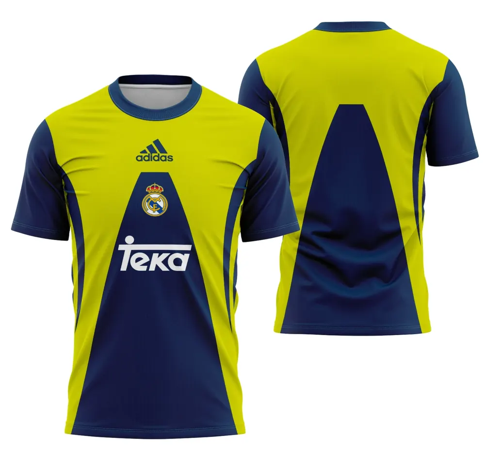 Arte Camisa Goleiro Do Real Madrid 1999-2000