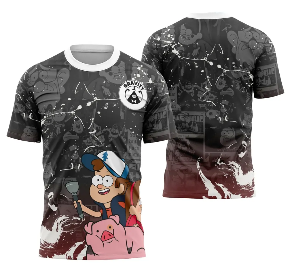 Arte Camisa Gravity Falls