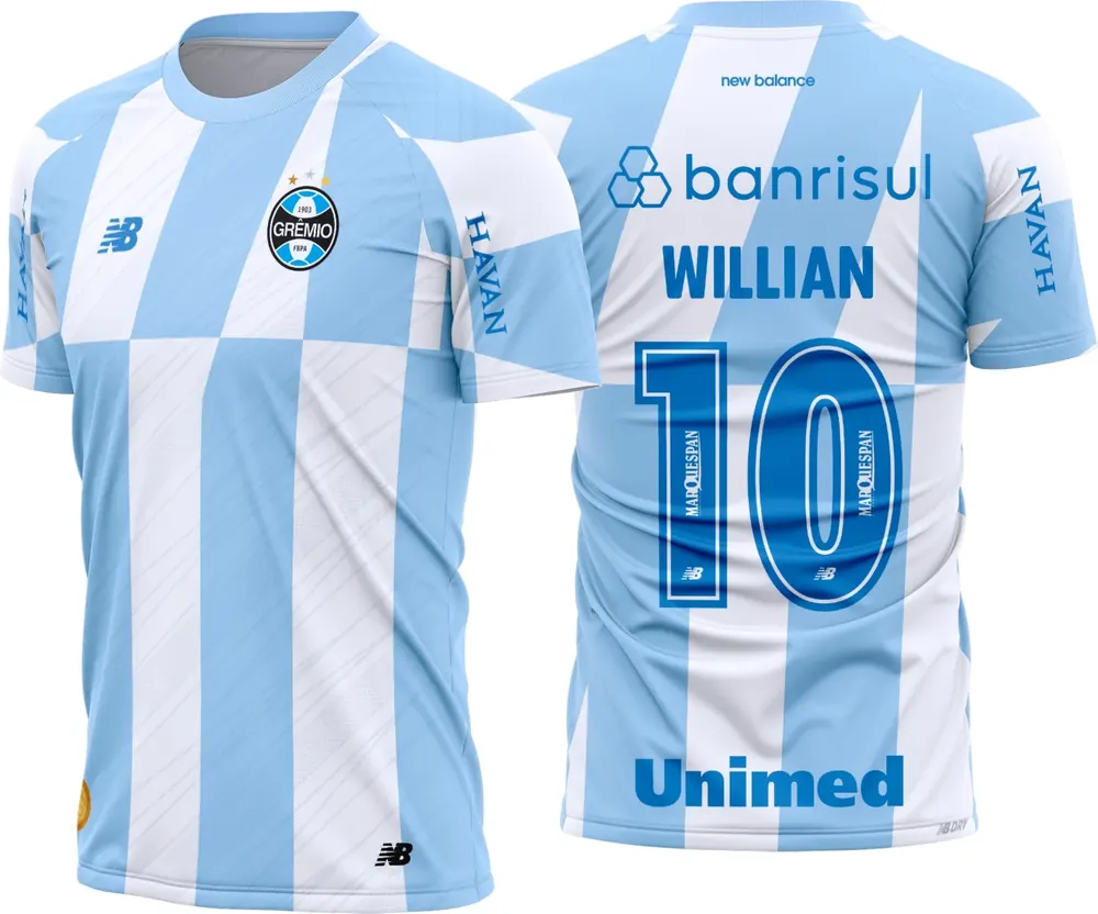 Arte Camisa Grêmio Reserva 2026-27