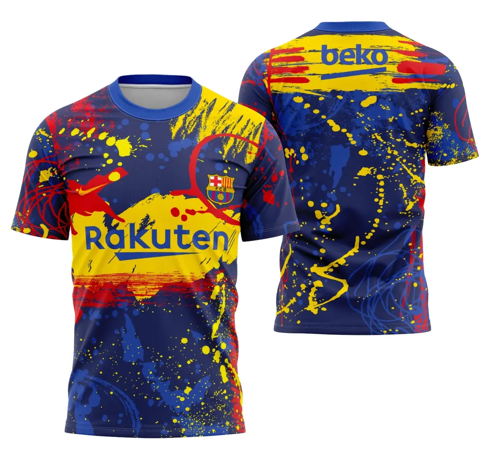 Arte Camisa Greve Pré-Jogo Do Barcelona 2019-2020