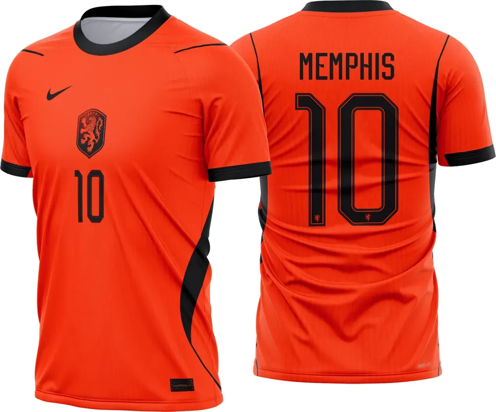 Arte Camisa Holanda Titular 2026 - 2028