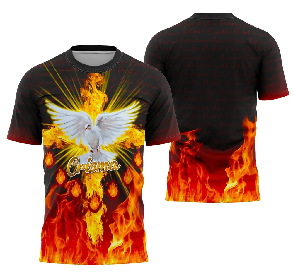 Camisa Igreja Católica Crisma 2026 Modelo 05