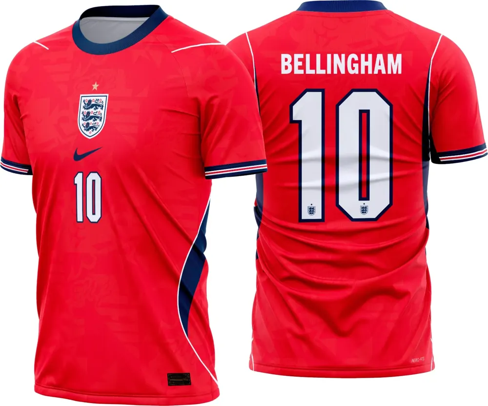 Arte Camisa Inglaterra Reserva 2026-28