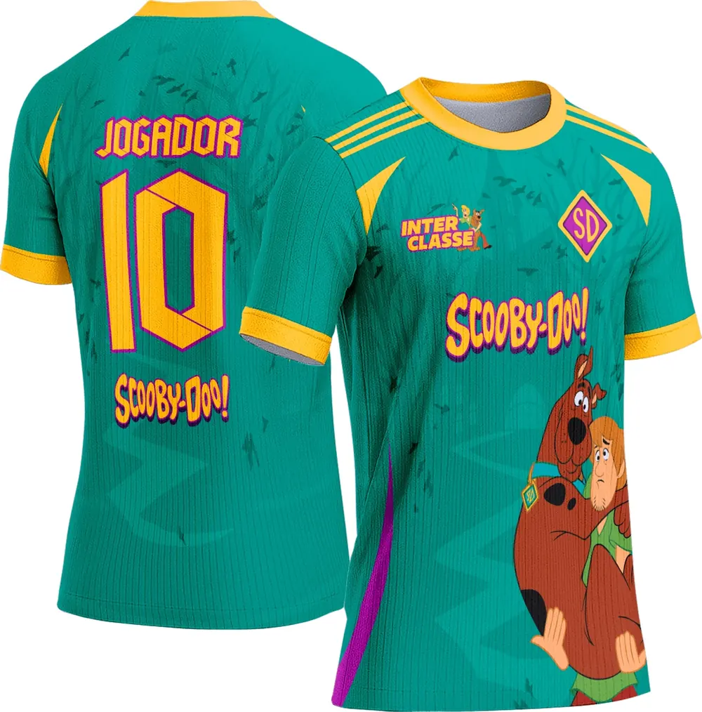 Arte Camisa Interclasse 829 Scoob-Doo