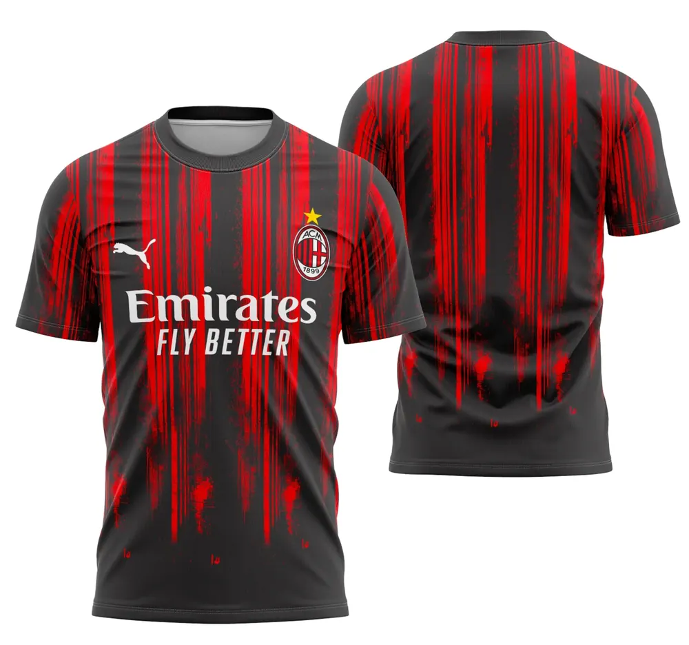 Arte Camisa Interclasse Ac Milão