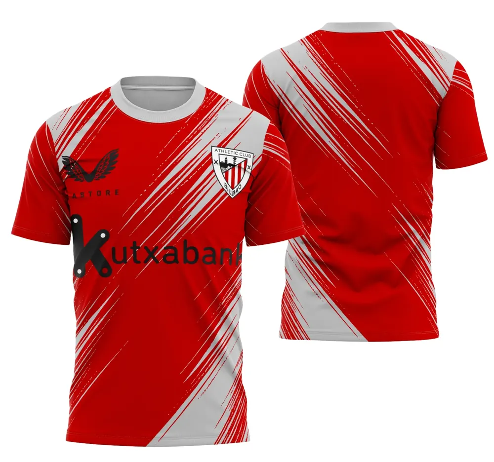 Arte Camisa Interclasse Atlético De Bilbao