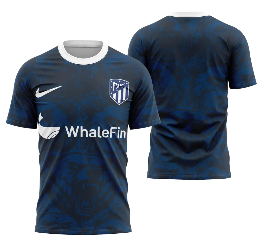 Arte Camisa Interclasse Atlético De Madri
