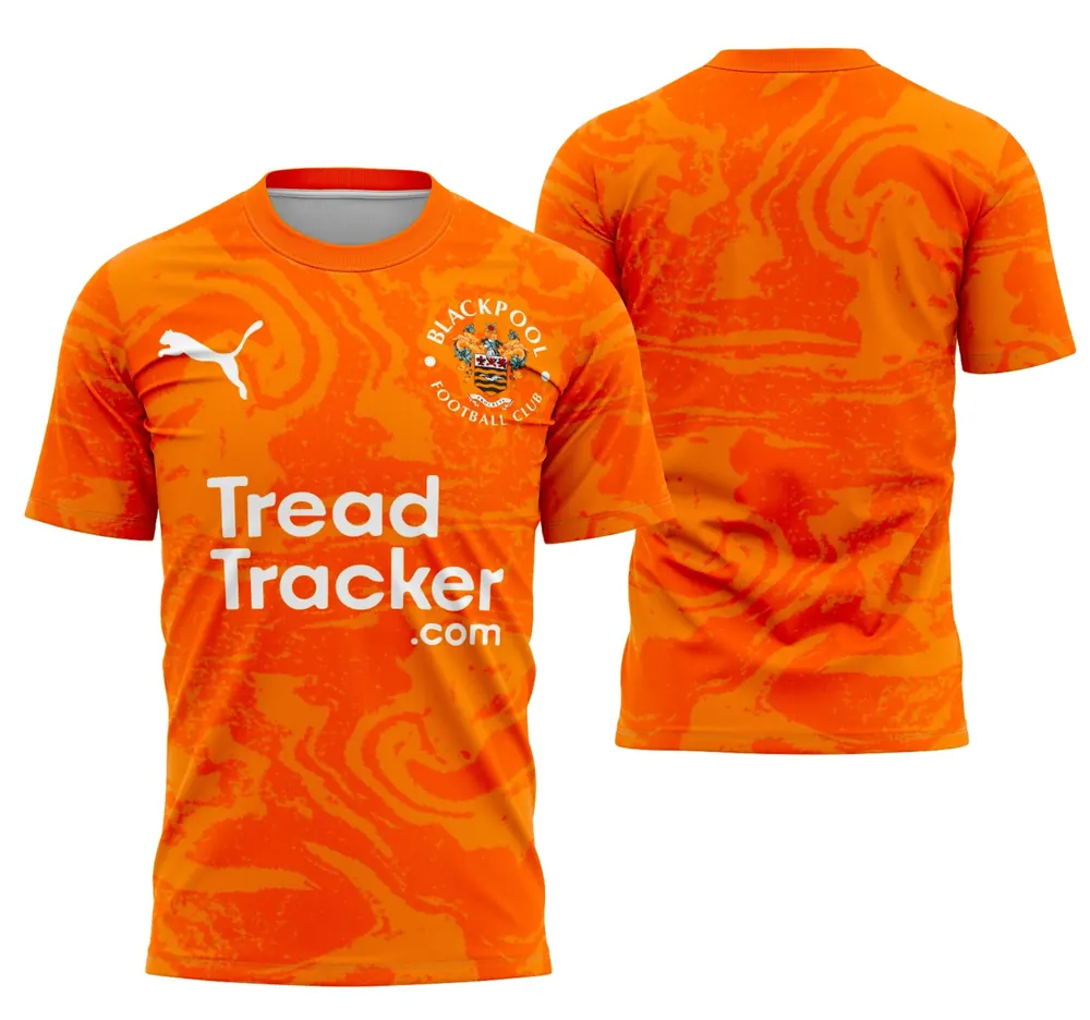 Arte Camisa Interclasse Blackpool Fc
