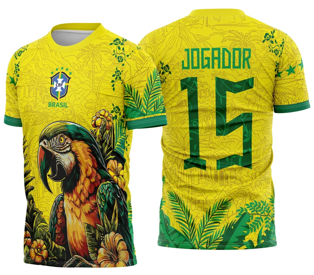 Arte Camisa Interclasse Brasil 2026 Modelo 02