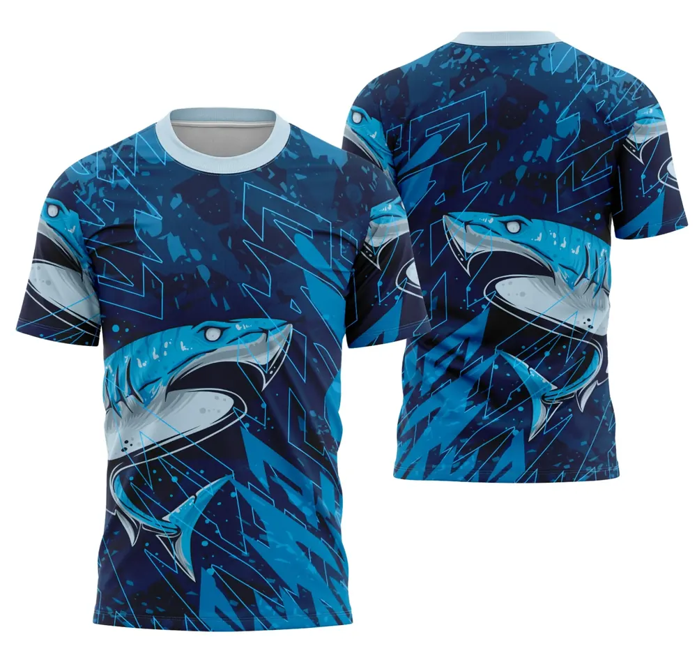 Arte Camisa Interclasse Camiseta Pesca 012