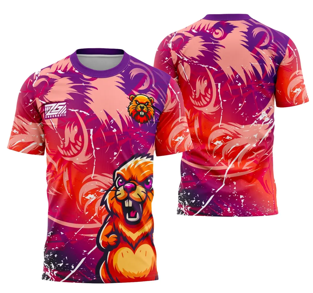 Arte Camisa Interclasse Castor