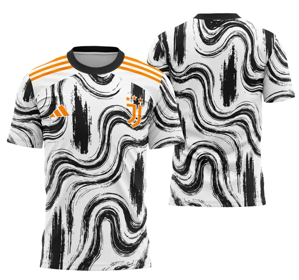 Arte Camisa Interclasse Conceito Da Juventus