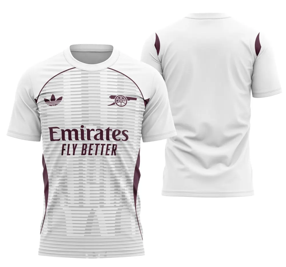 Arte Camisa Interclasse Conceito De Arsenal