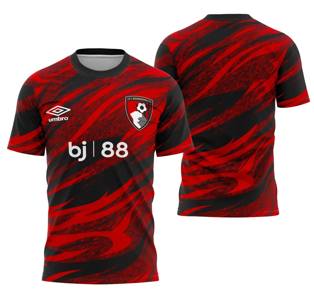 Arte Camisa Interclasse Conceito De Bournemouth