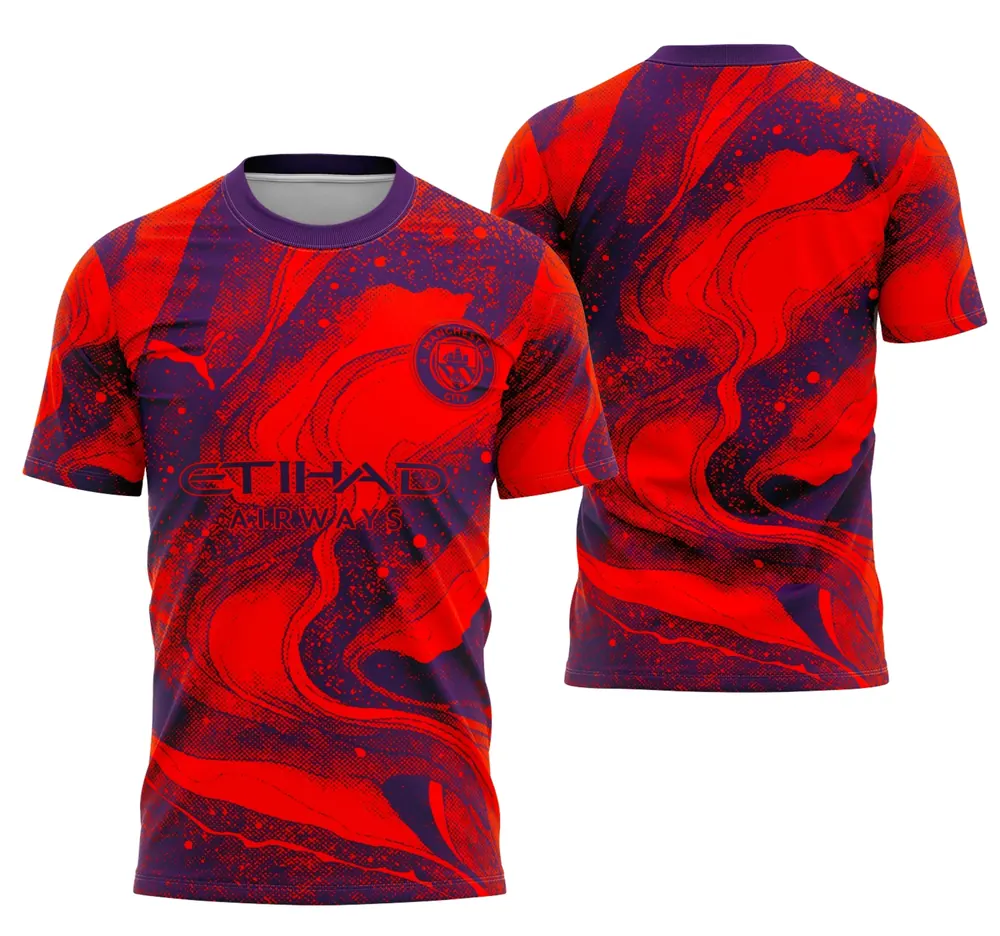 Arte Camisa Interclasse Conceito De Manchester City - Modelo 1