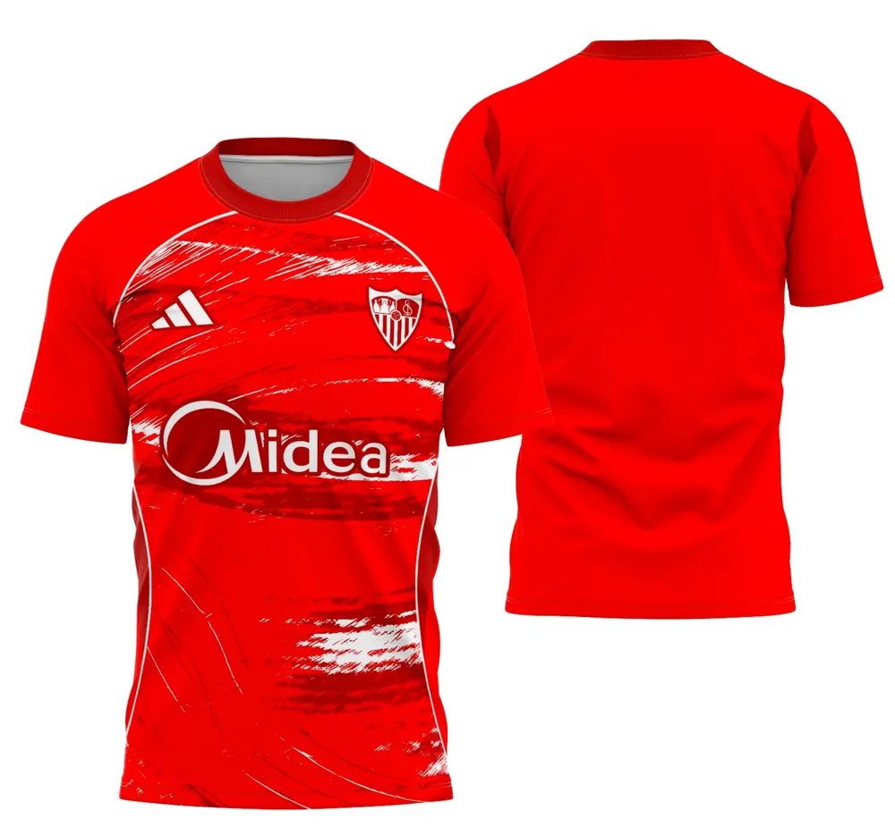Arte Camisa Interclasse Conceito De Sevilha